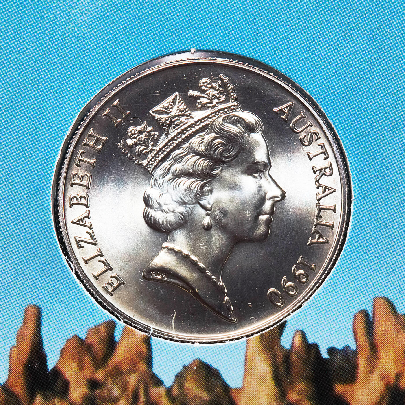 【俄甄集藏】2026年(050)04-01星期三 晚 19:30 全场包邮 澳大利亚1990年行政区系列-西澳大利亚州10元册装银币，带证，重20克，925银，发行量28133枚