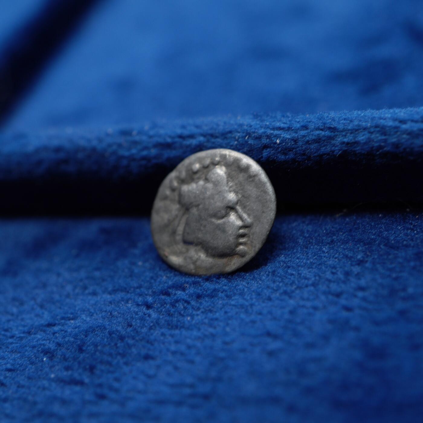 琋语集藏2026年04月欧洲古典打制币拍卖 印度-贵霜王国奥波银币