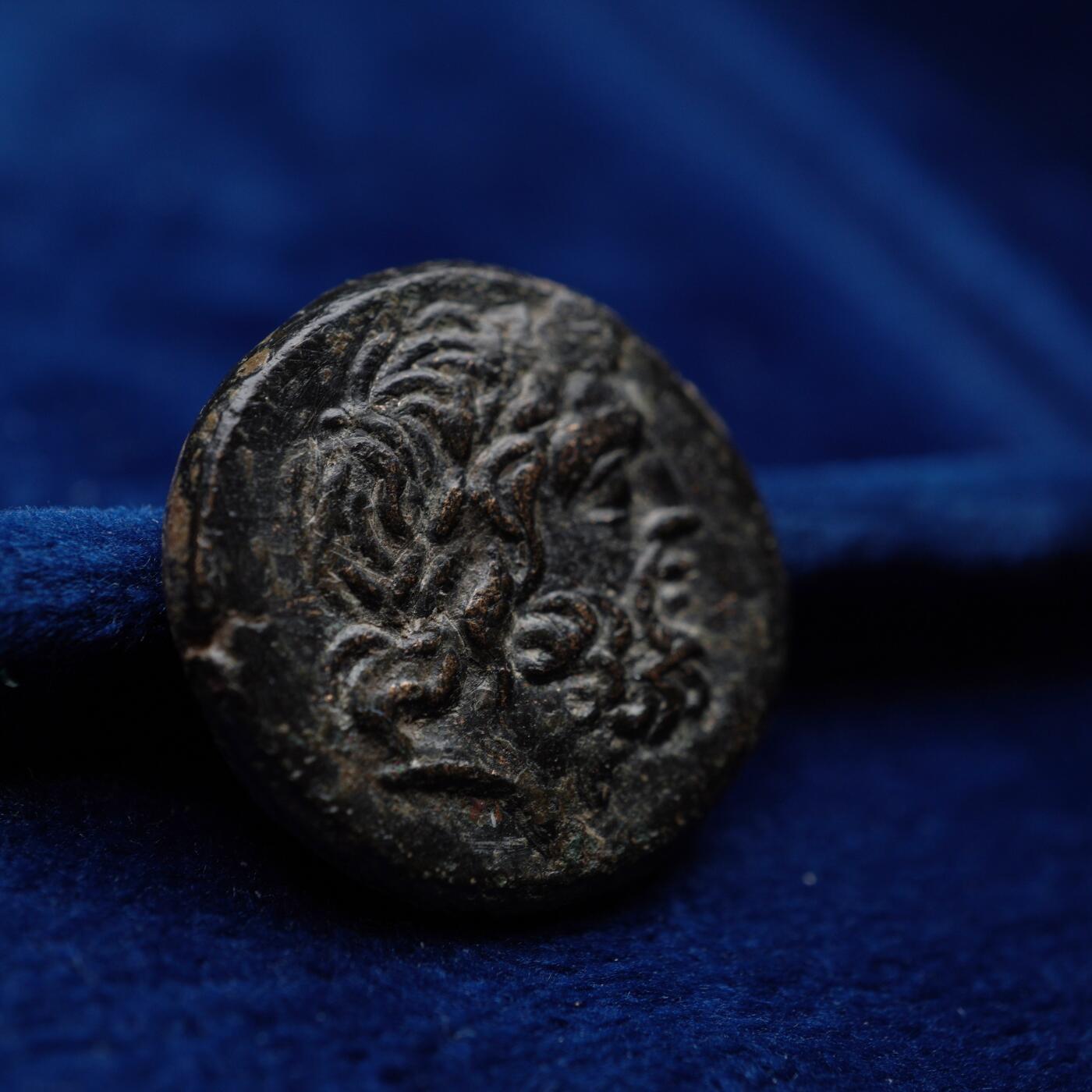 琋语集藏2026年04月欧洲古典打制币拍卖 古希腊本都王国阿米索斯宙斯与老鹰铜币