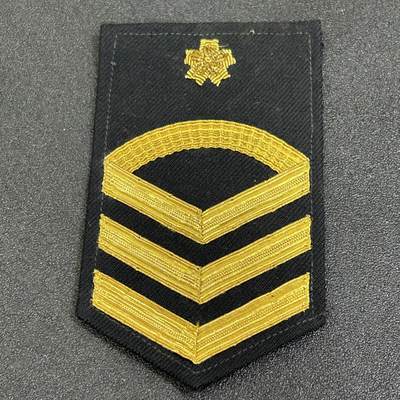 西秦中古拍卖第八十二期  - 不忘历史•抗战收藏 日本海上自卫队早期一等海曹臂章