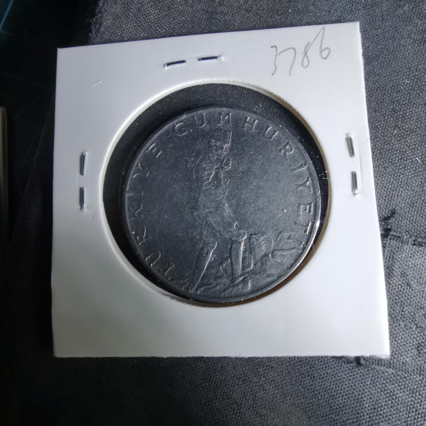 沼泽如烟--第1037场 土耳其1967年2.5里拉