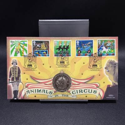 ＜星葵🌻钱币社＞第72期·东奔西走的硬币·3月31日发货 - 〈邮币封〉塞拉利昂2001年非洲五霸·狮子1元克朗型纪念币