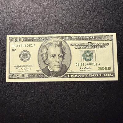 第16期 - 美国2001年 20元 全新unc- 