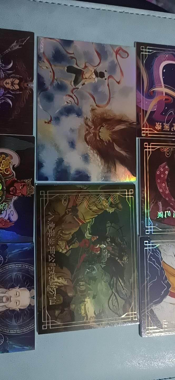 小林卡牌 不寄存 厚卡 封神仙妖传 八张  背有瑕