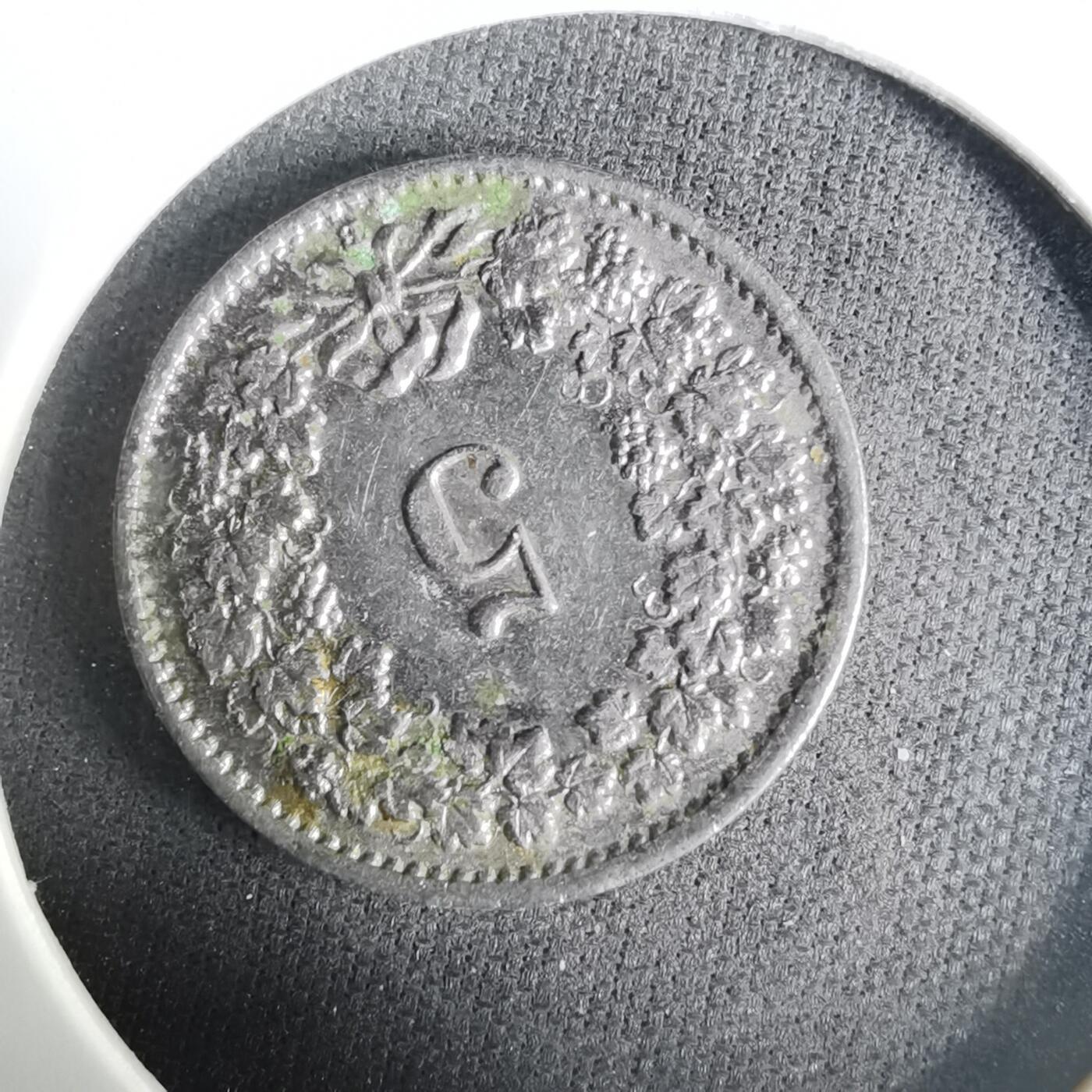 沼泽如烟--第1037场 瑞士1939年5生丁