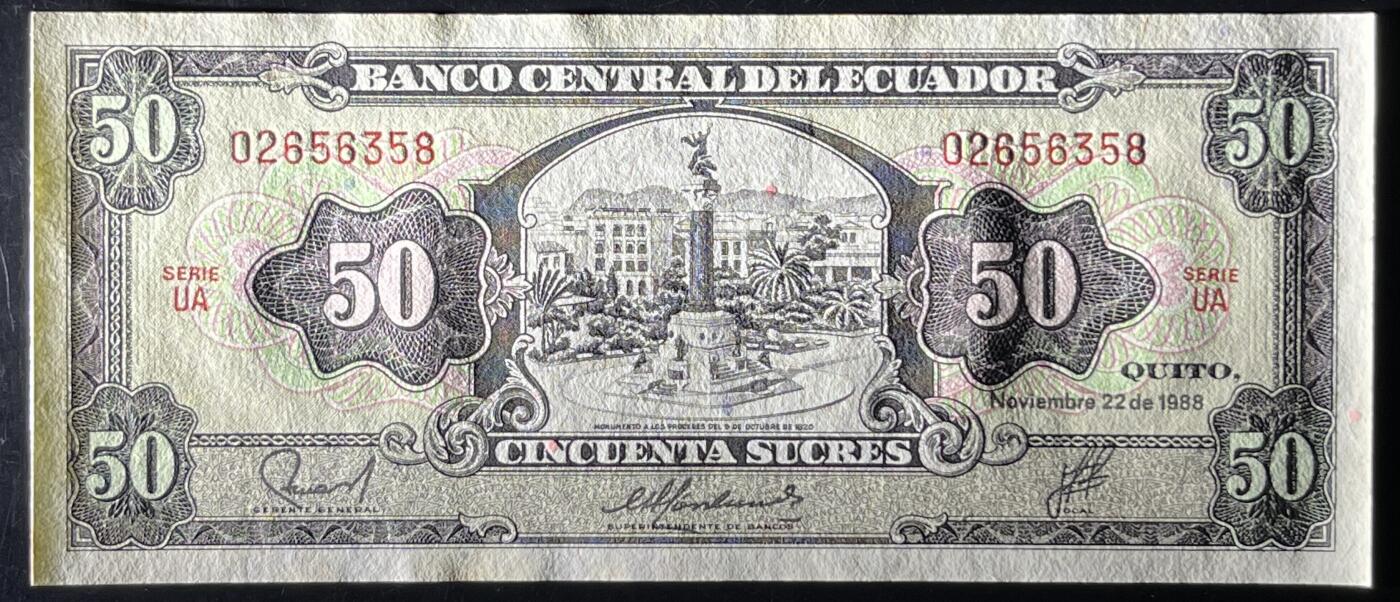 小福收藏拍卖第203期 裸钞场 本期有多张豹子号靓号 仅发行1000枚亚克力砖封蒙古20000图格里克帝国800周年纪念钞 瑞士200法郎 百慕大样钞洋葱冠全套 巴林首版大全套 卡塔尔四张套 越南 保加利亚 马其顿等多国精美纸币 厄瓜多尔 1988年 50苏克雷 无47 尾8 有黄 unc