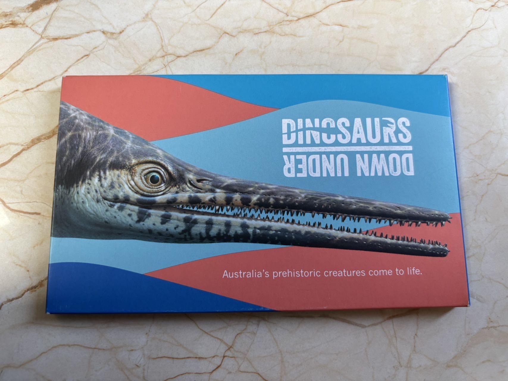 第194期拍卖 澳大利亚2022年恐龙标本系列可怕的蜥蜴纪念套币