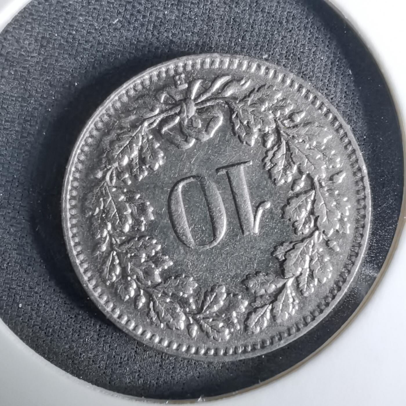 沼泽如烟--第1037场 瑞士1936年10生丁