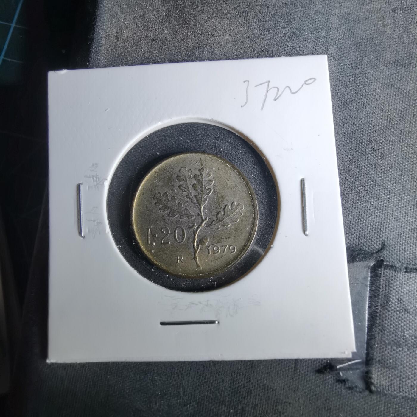 沼泽如烟--第1037场 意大利1979年20里拉