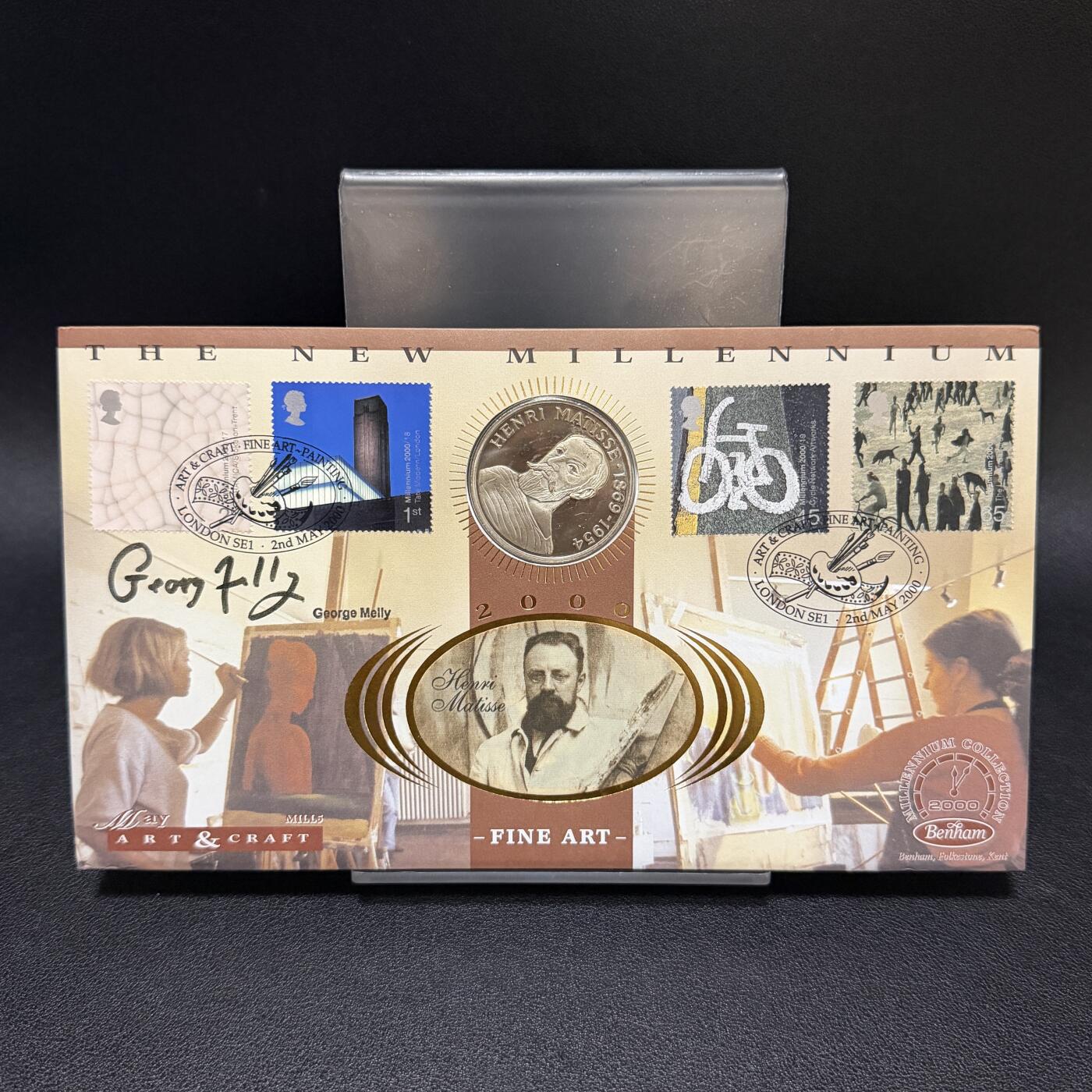 ＜星葵🌻钱币社＞第72期·东奔西走的硬币·3月31日发货 〈邮币封〉法国1997年亨利·马蒂斯20欧元克朗型纪念币