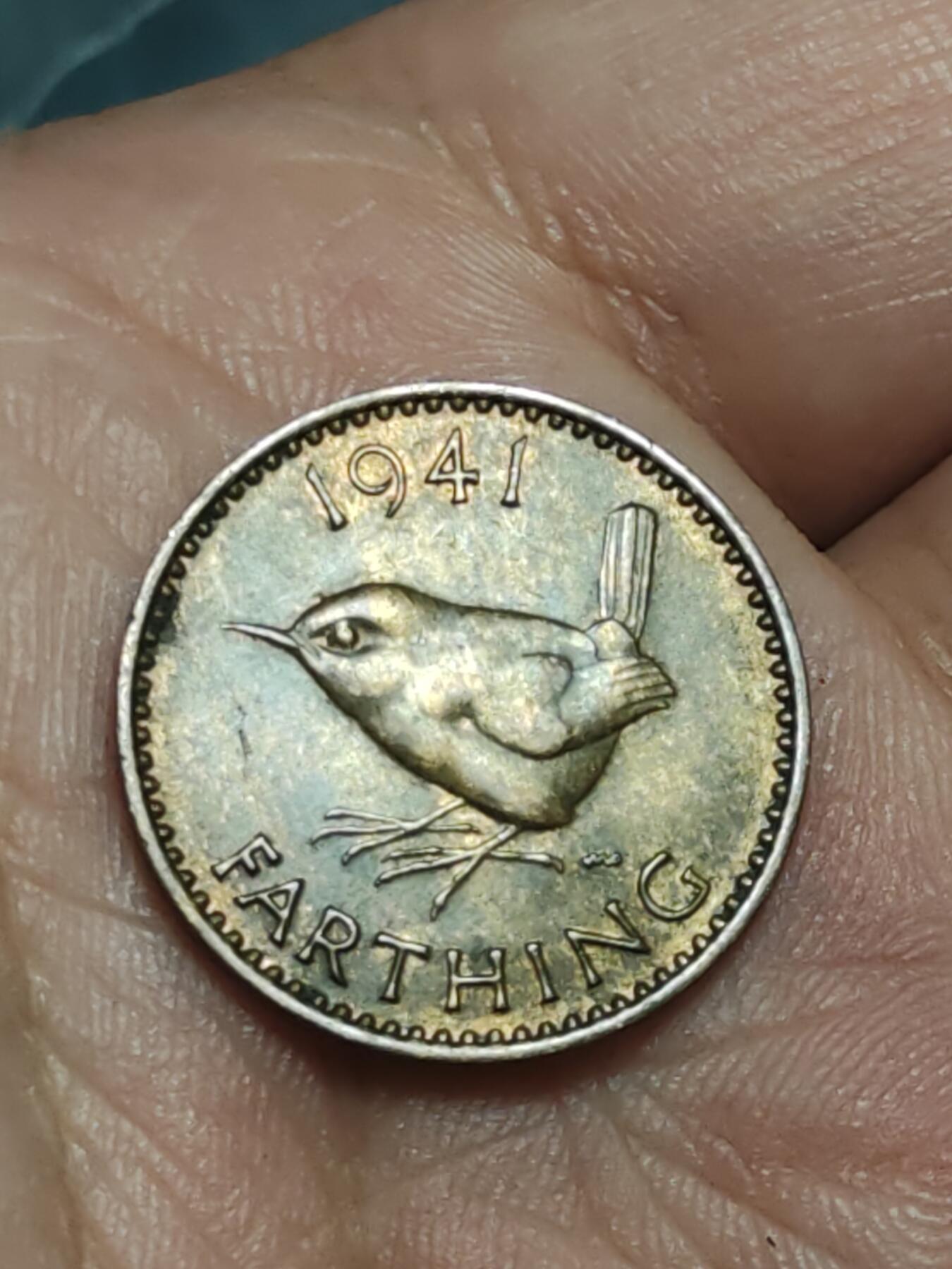 2026年第三十八场(总第二百零七场）外国好品散币场(免佣金) 英国🇬🇧1941年1法新(乔治六世第一版)