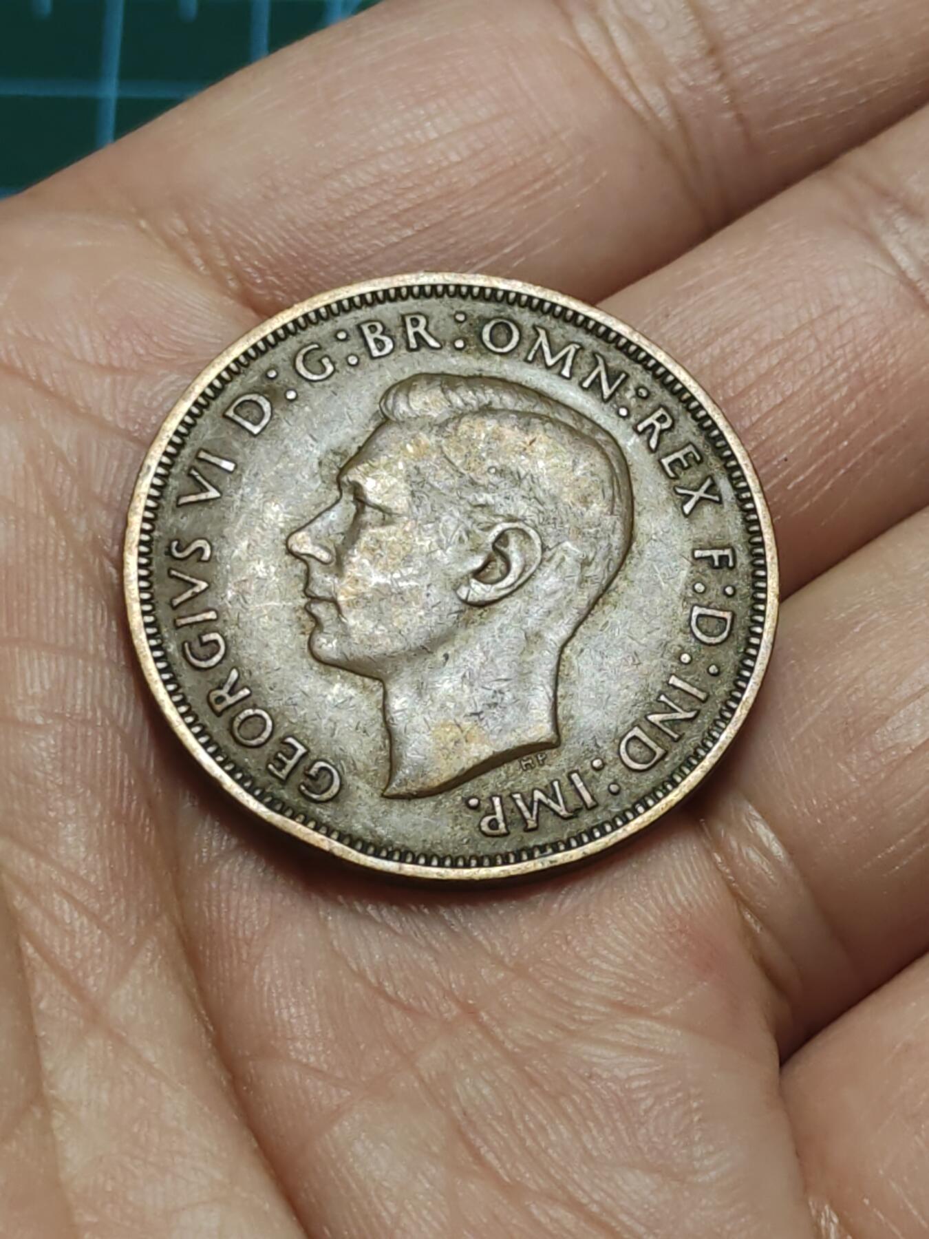 2026年第三十八场(总第二百零七场）外国好品散币场(免佣金) 英国🇬🇧1939年1便士(乔治六世第一版)