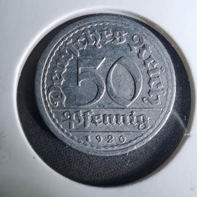 沼泽如烟--第1037场 - 德国1920年50芬尼