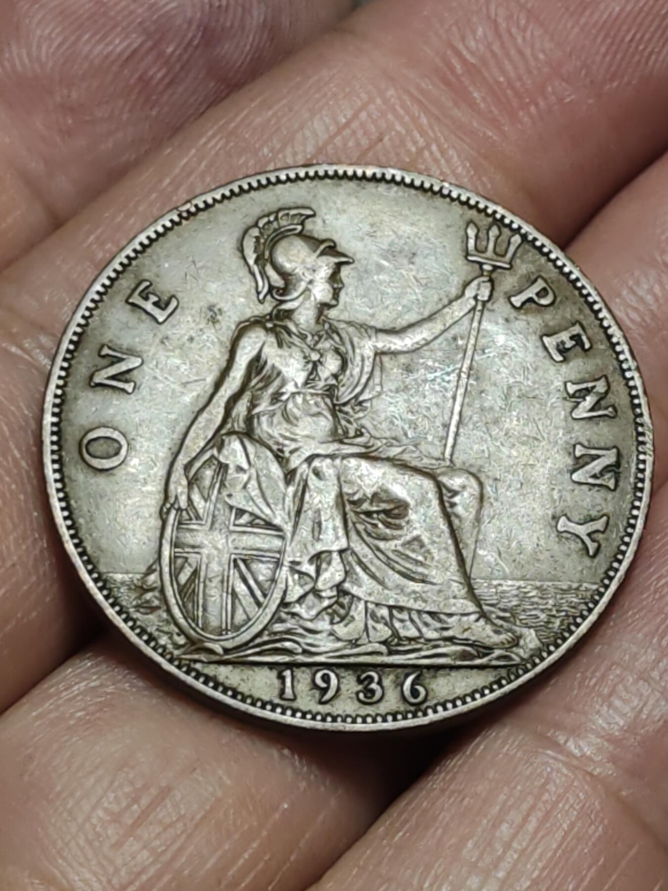 2026年第三十八场(总第二百零七场）外国好品散币场(免佣金) 英国🇬🇧1936年1便士(乔治五世逝世年，第三版关门年)