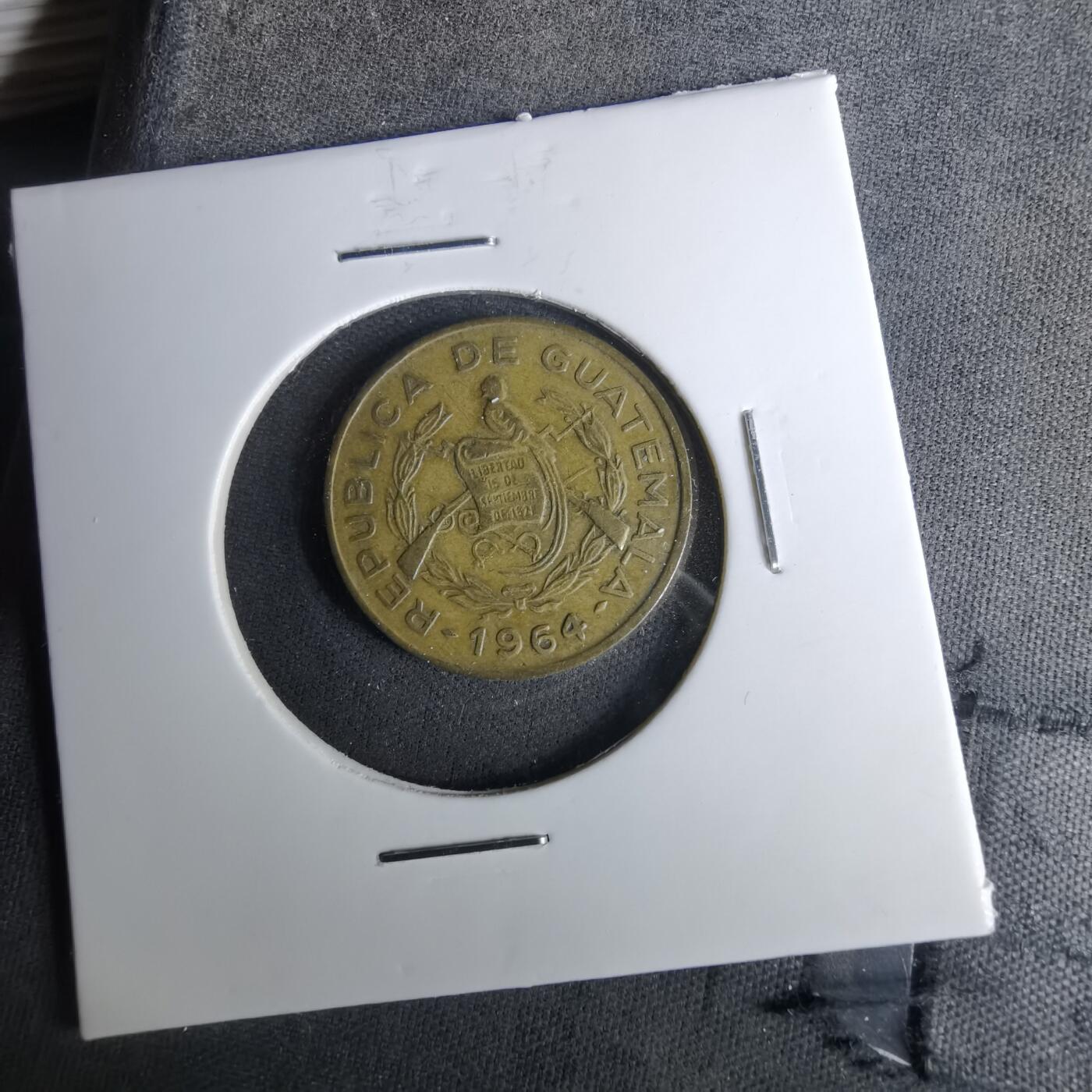 沼泽如烟--第1037场 危地马拉1964年一分