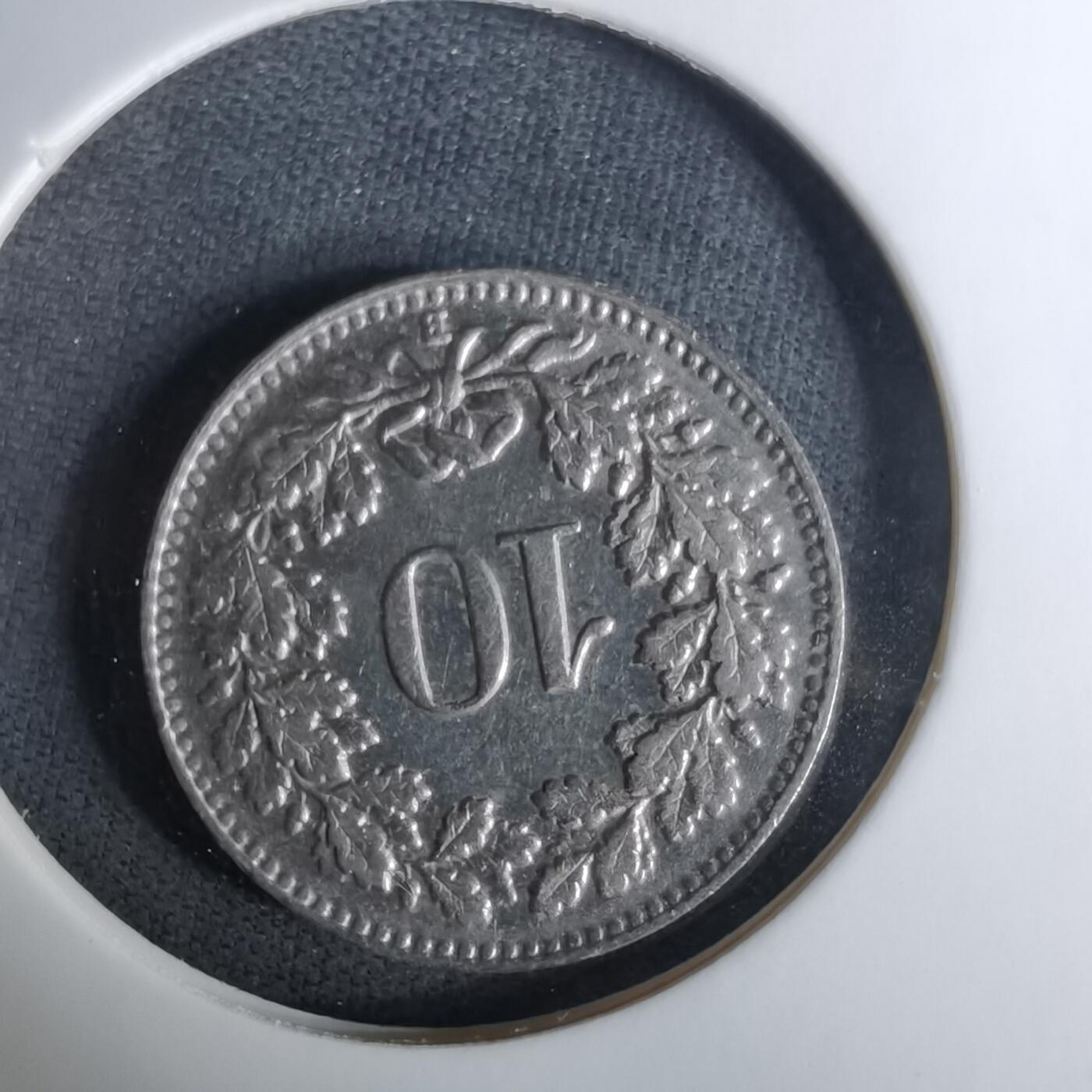 沼泽如烟--第1037场 瑞士1934年10生丁