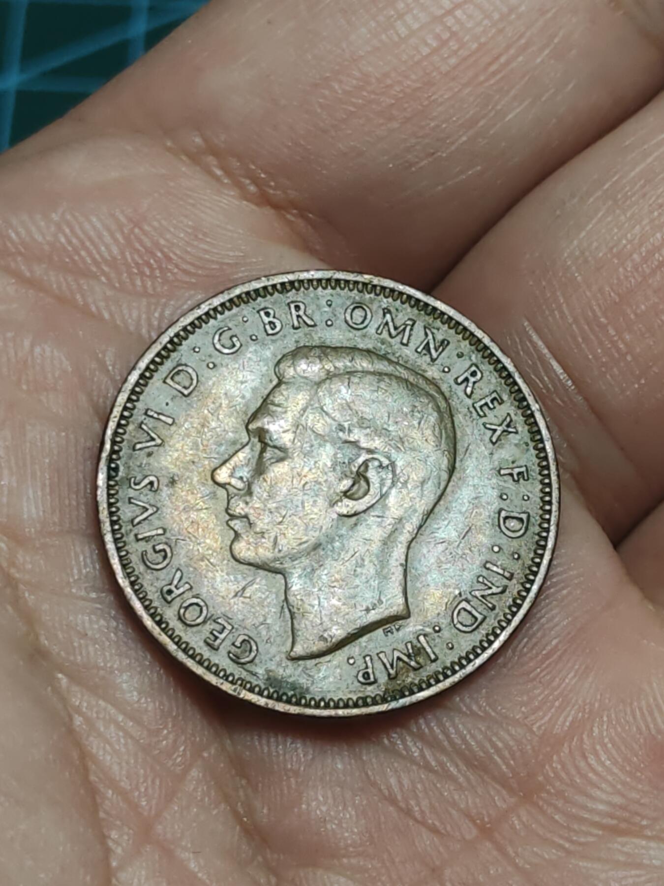 2026年第三十八场(总第二百零七场）外国好品散币场(免佣金) 英国🇬🇧1944年半便士(乔治六世第一版)