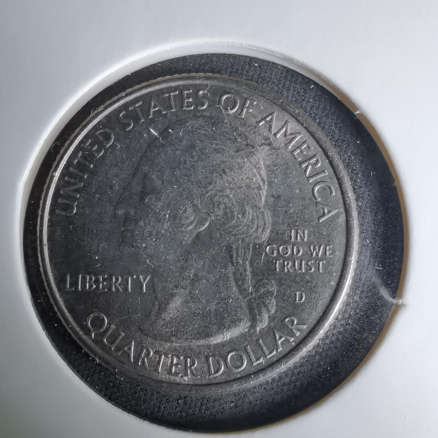 沼泽如烟--第1037场 美国2012年25分纪念币