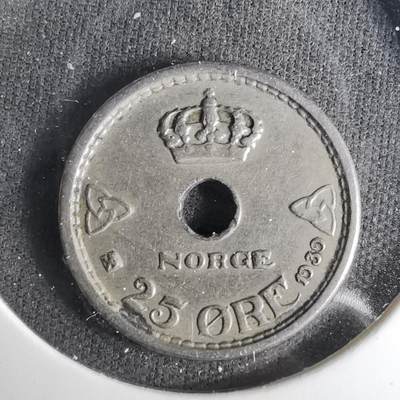 沼泽如烟--第1037场 - 挪威1939年25欧尔