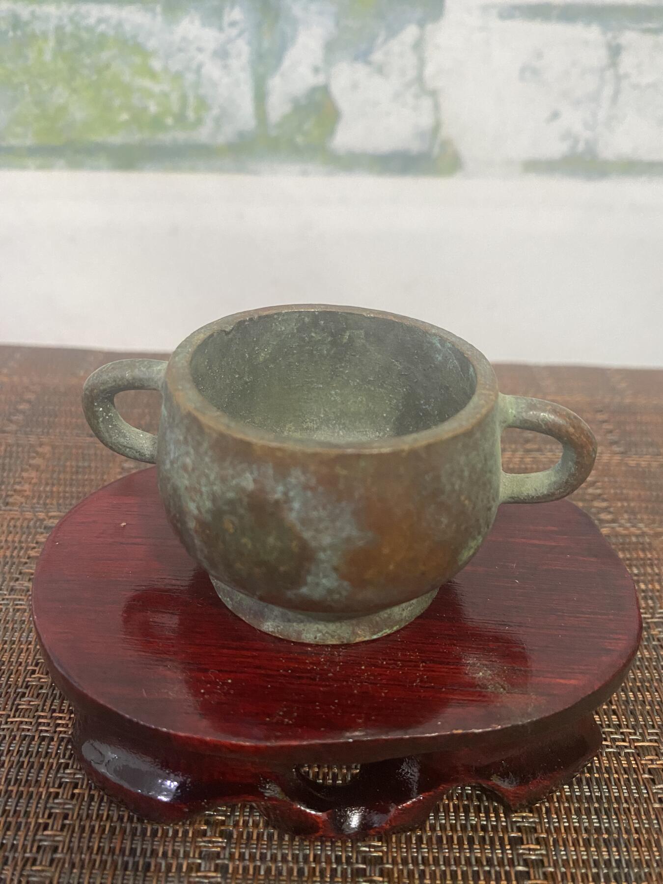 江南站杂件场 铜炉