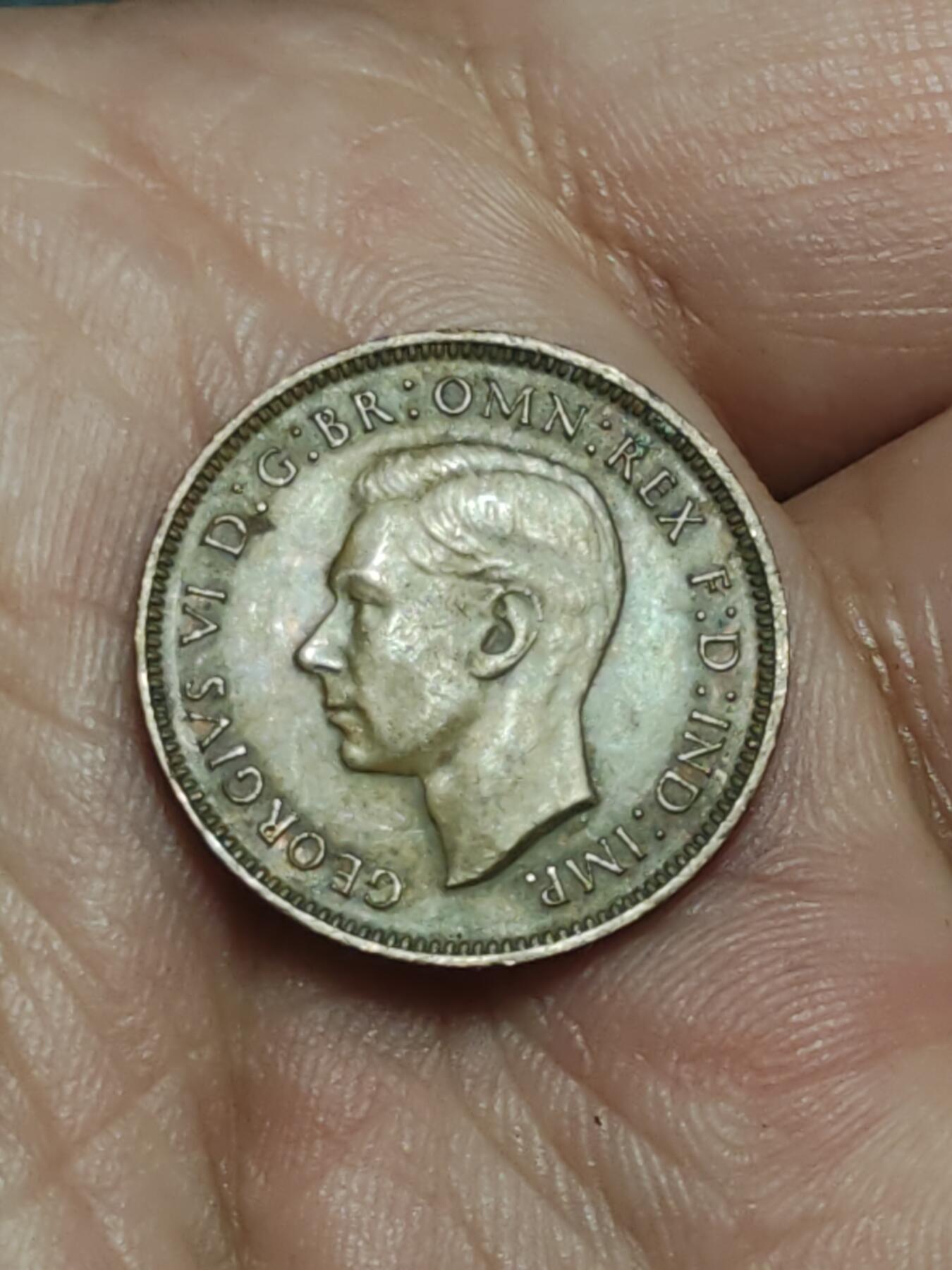 2026年第三十八场(总第二百零七场）外国好品散币场(免佣金) 英国🇬🇧1942年1法新(乔治六世第一版)