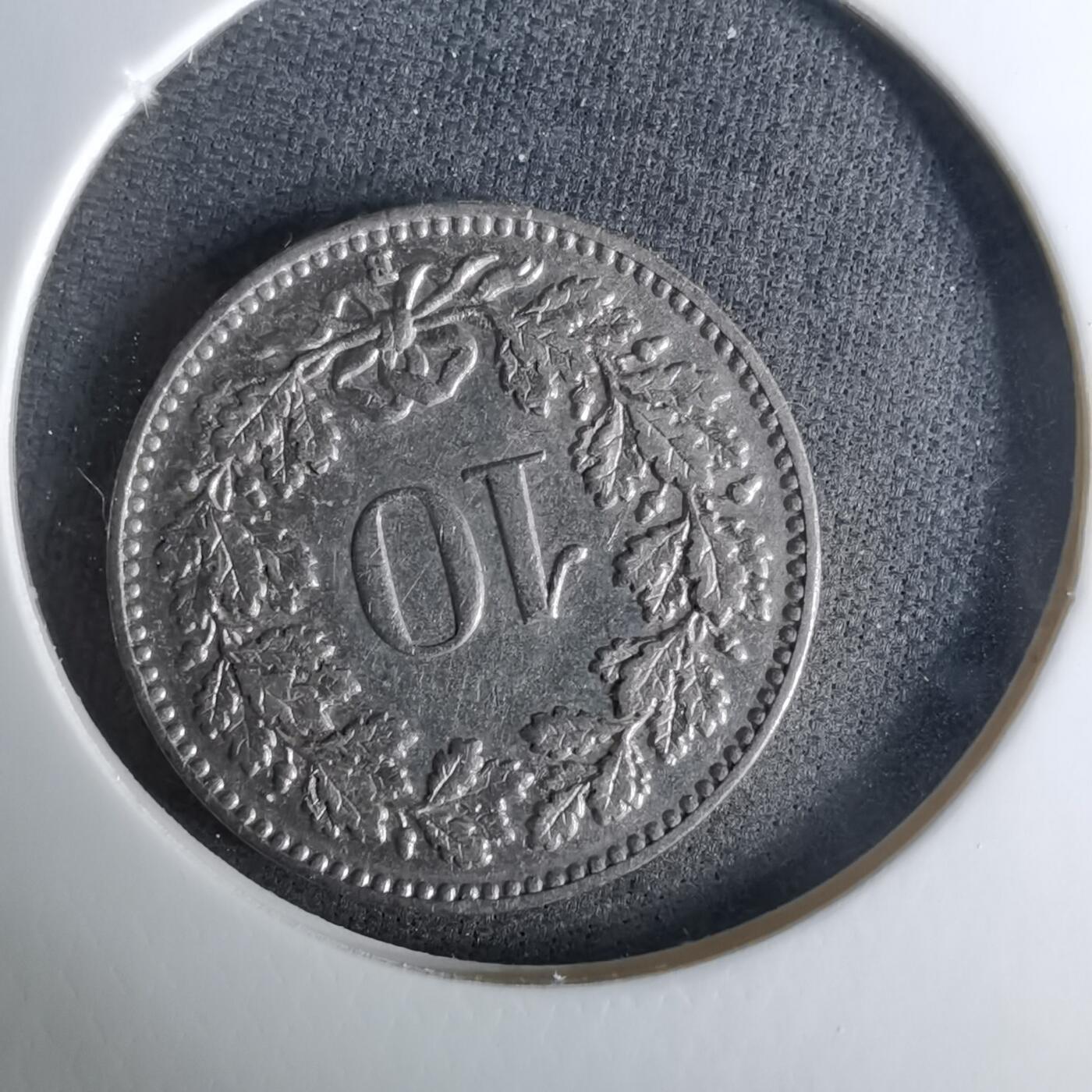 沼泽如烟--第1037场 瑞士1939年10生丁