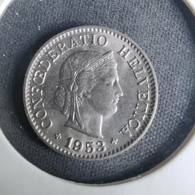 沼泽如烟--第1037场 - 瑞士1953年5生丁