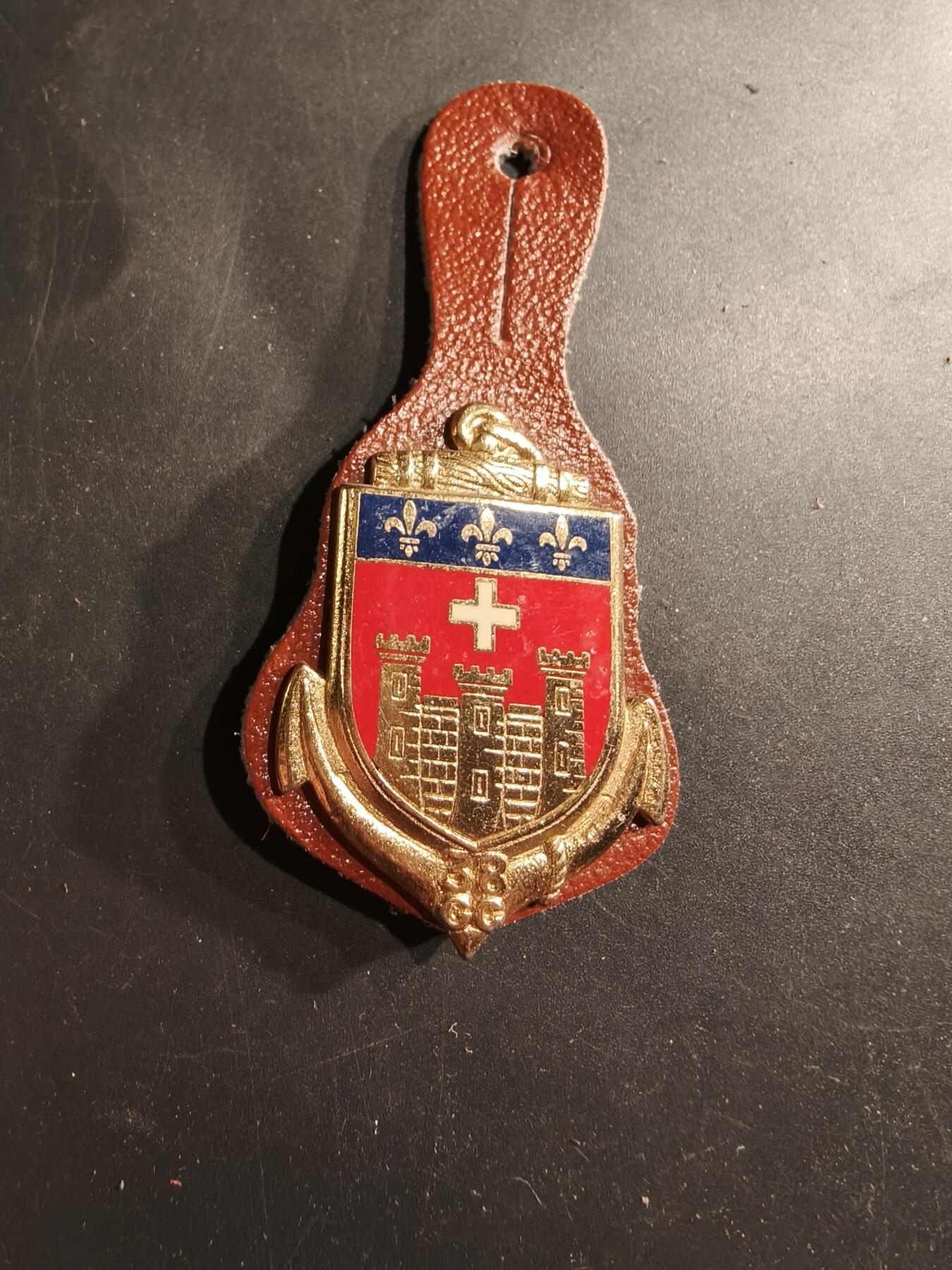 老王徽章第190期 法国海军陆战队第38训练连证章