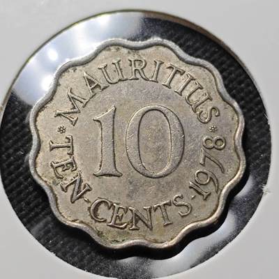 KK钱币收藏小铺  第410期 2月预留时间 周末发货 -  1978英属塞浦路斯10分