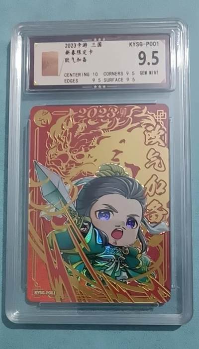 小林卡牌 不寄存 - 卡游 欧气加备 保粹9.5