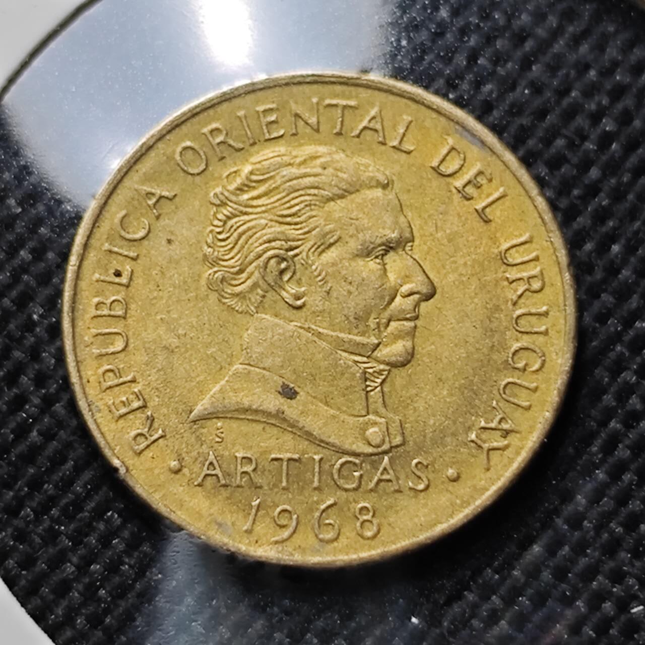 KK钱币收藏小铺  第410期 2月预留时间 周末发货  乌拉圭1法郎