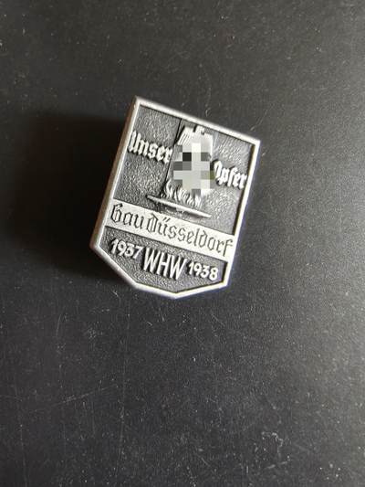 老王徽章第190期 - 德三杜塞尔多夫1937-38冬季救济工程证章