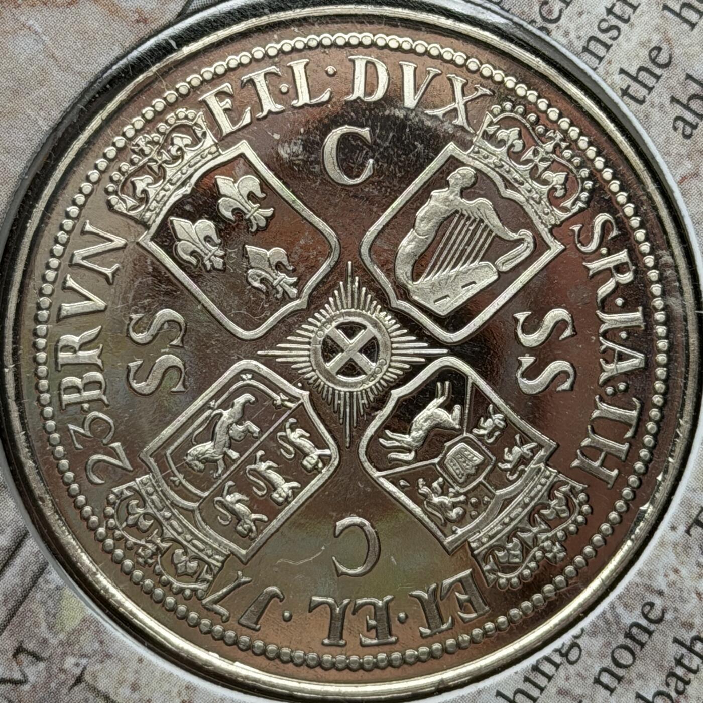 ＜星葵🌻钱币社＞第72期·东奔西走的硬币·3月31日发货 〈邮章封〉英国乔治一世精制纪念章