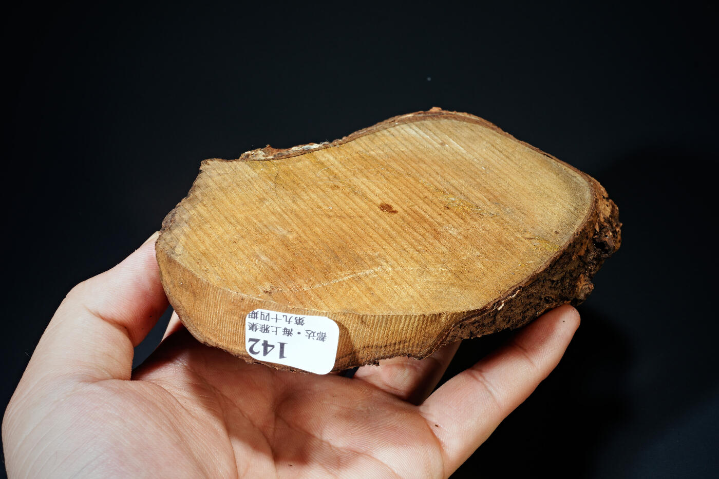 上海都达杂项专场六十九【全场包邮】 天然金丝楠木原料厚板94-142