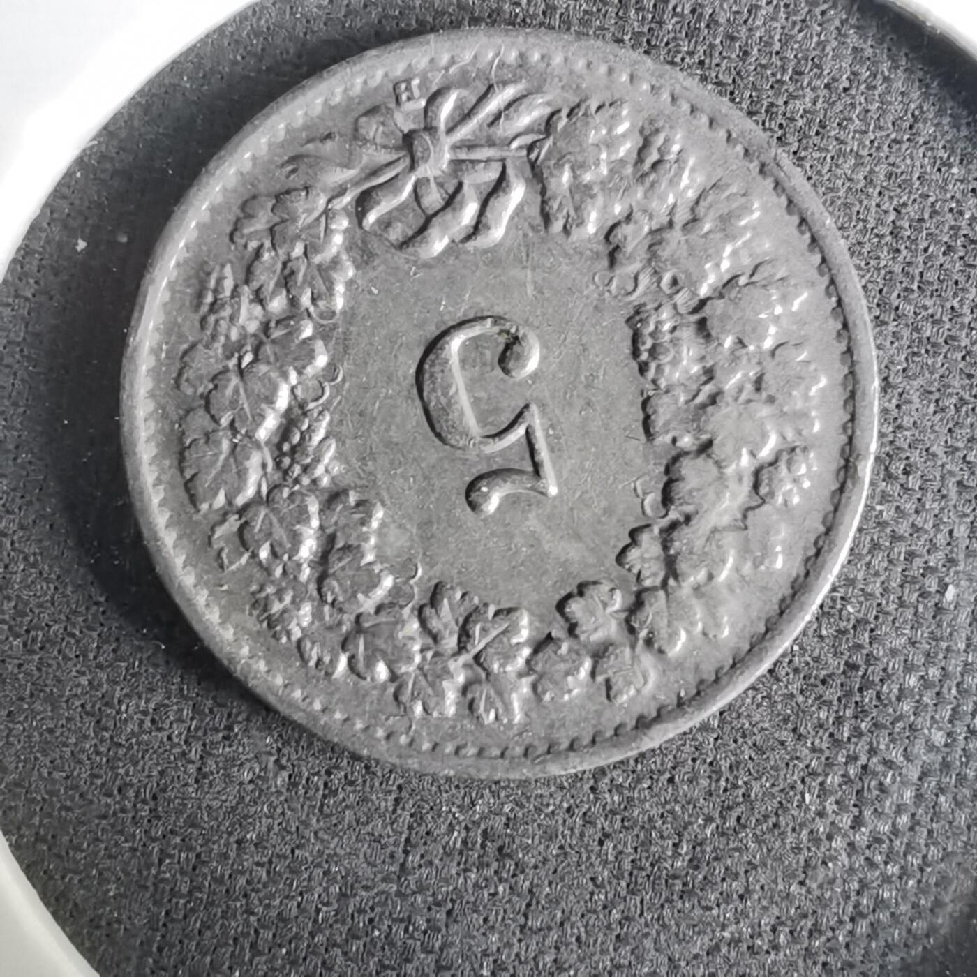 沼泽如烟--第1037场 瑞士1947年5生丁