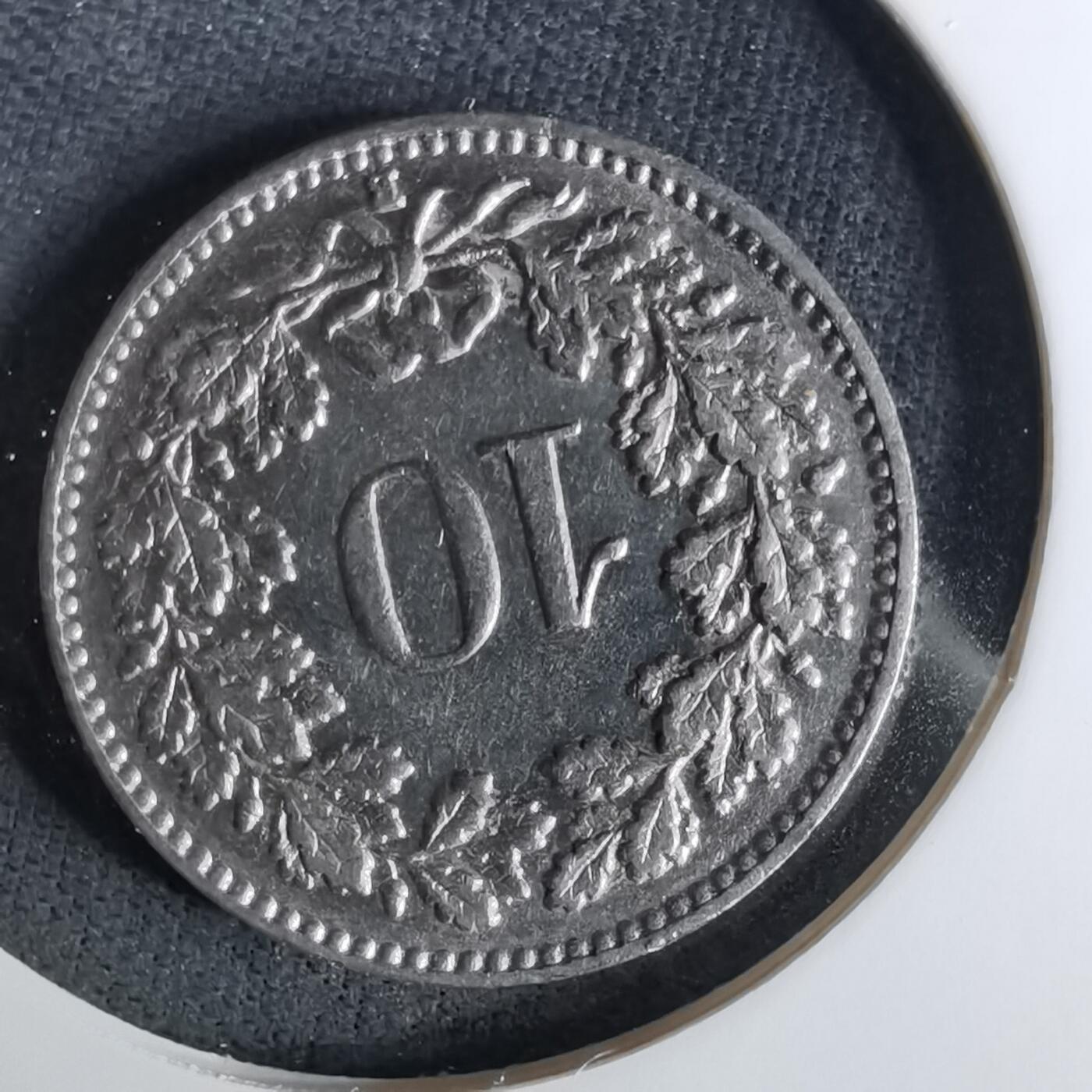 沼泽如烟--第1037场 瑞士1937年10生丁