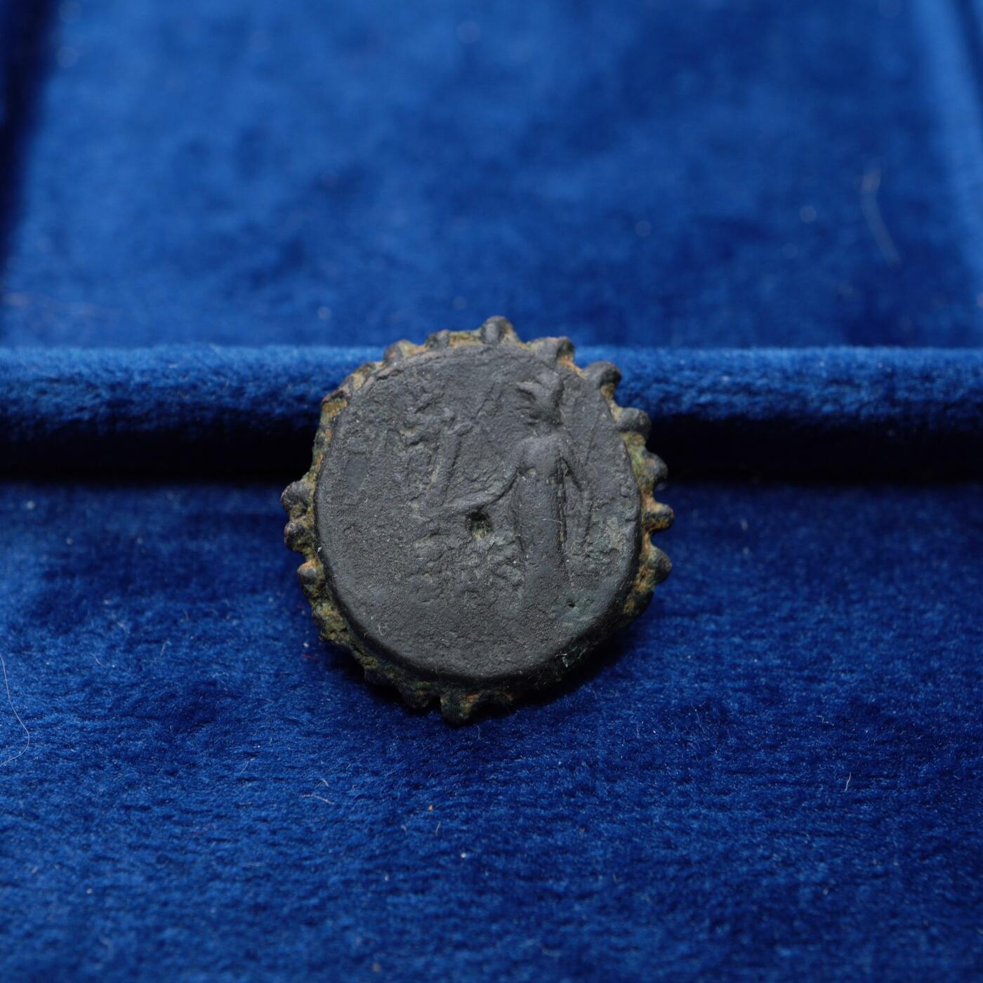 琋语集藏2026年04月欧洲古典打制币拍卖 古希腊塞琉古王国-亚历山大一世边齿铜币