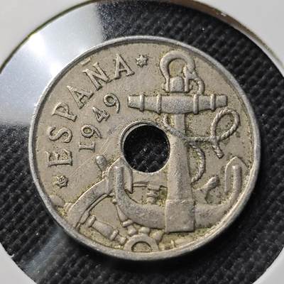 KK钱币收藏小铺  第410期 2月预留时间 周末发货 -  西班牙50比塞塔