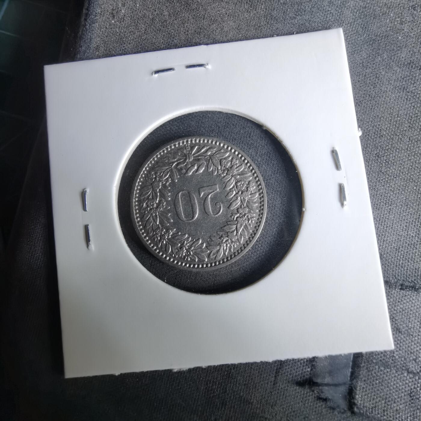 沼泽如烟--第1037场 瑞士1920年20生丁