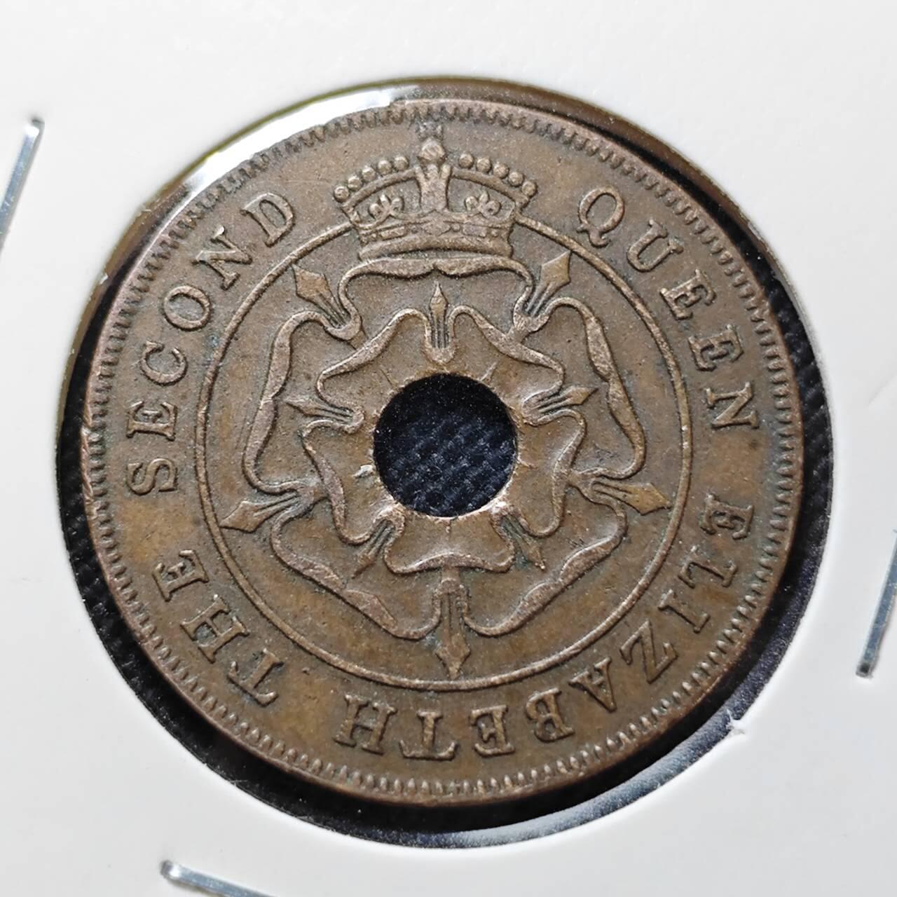 KK钱币收藏小铺  第410期 2月预留时间 周末发货  罗得西亚1便士铜币