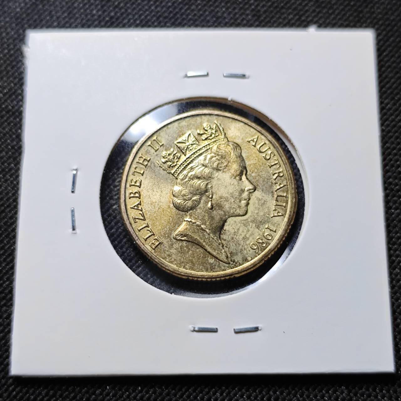 KK钱币收藏小铺  第410期 2月预留时间 周末发货  澳大利亚1元纪念币 好品