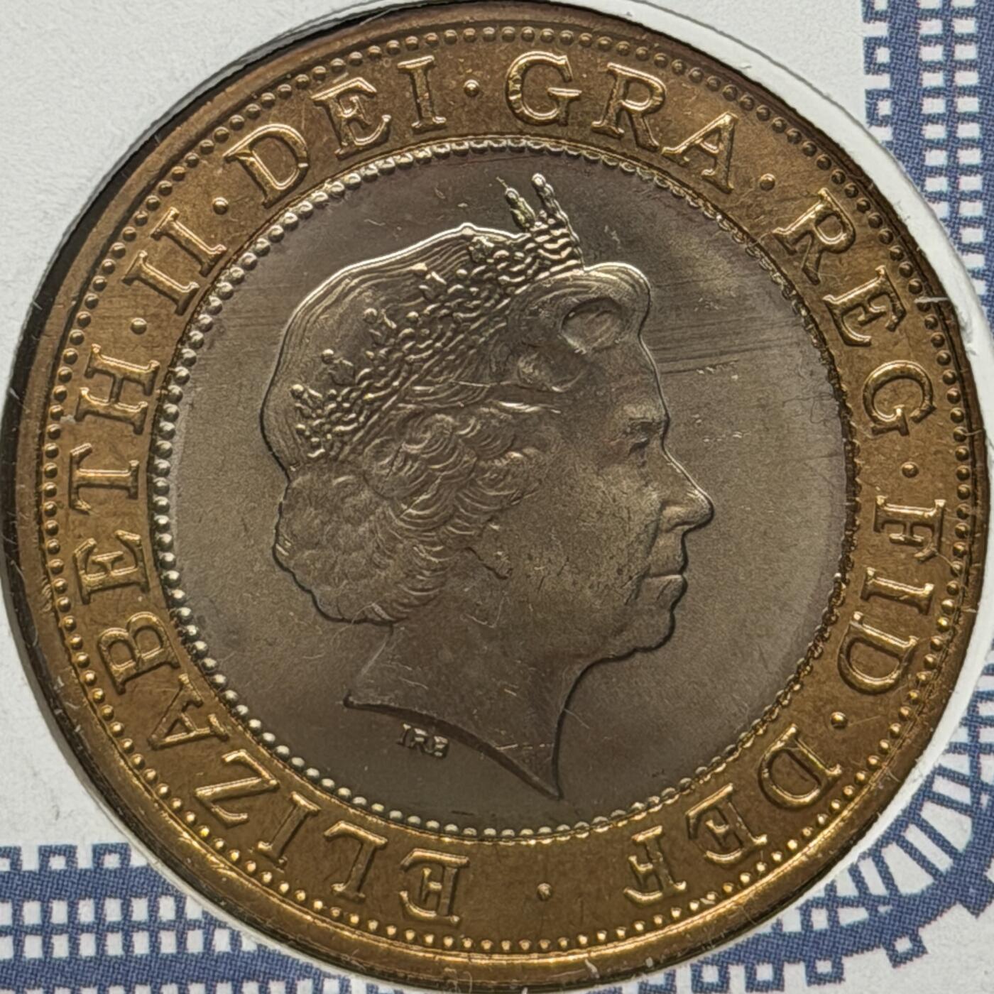 ＜星葵🌻钱币社＞第72期·东奔西走的硬币·3月31日发货 〈大型邮币封·签名版〉英国2004年蒸汽机车诞生200周年2镑双金属纪念币