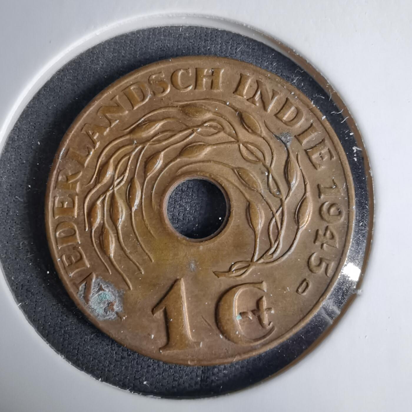 沼泽如烟--第1037场 荷属东印度1945年一分