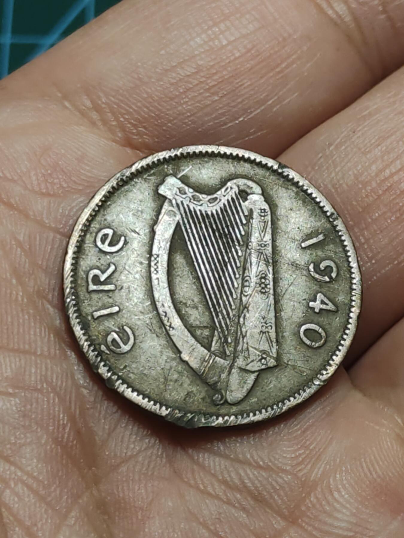 2026年第三十八场(总第二百零七场）外国好品散币场(免佣金) 爱尔兰🇮🇪1940年半便士(共和国时期第一套)