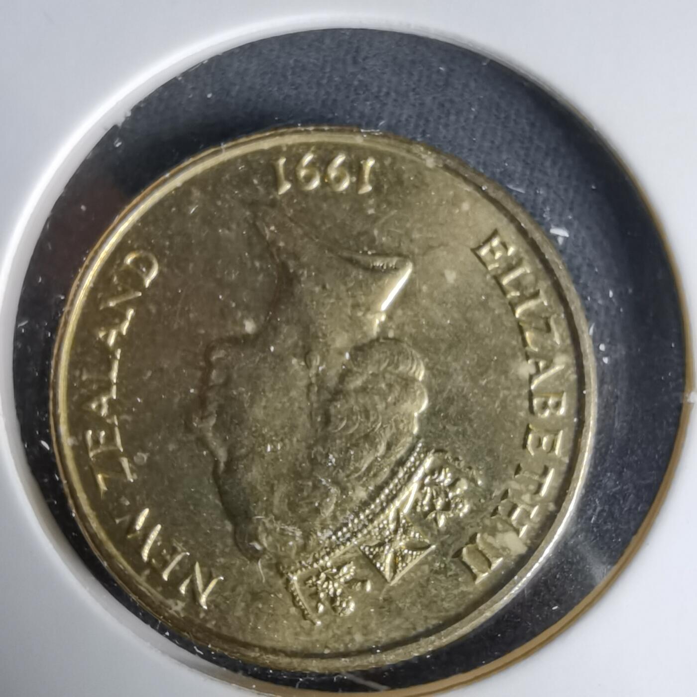 沼泽如烟--第1037场 新西兰1991年一元