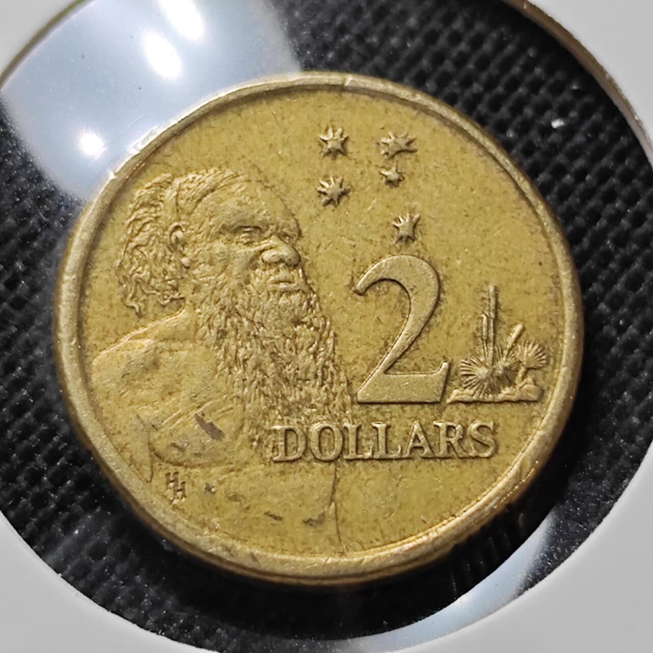 KK钱币收藏小铺  第410期 2月预留时间 周末发货  澳大利亚2元