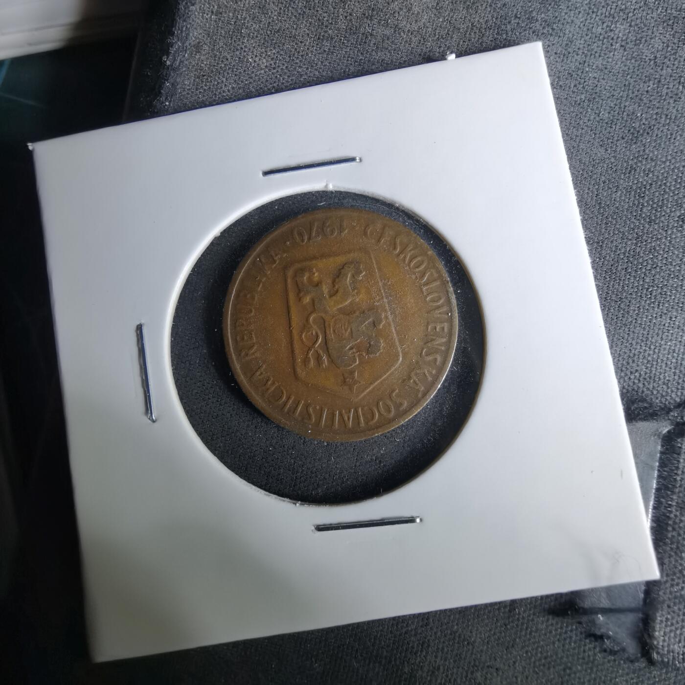 沼泽如烟--第1037场 捷克斯洛伐克1970年50赫勒