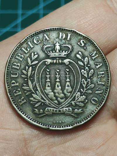 2026年第三十八场(总第二百零七场）外国好品散币场(免佣金) - 圣马力诺🇸🇲1894年10分大铜币(关门年仅发行3年，R标，罗马造)