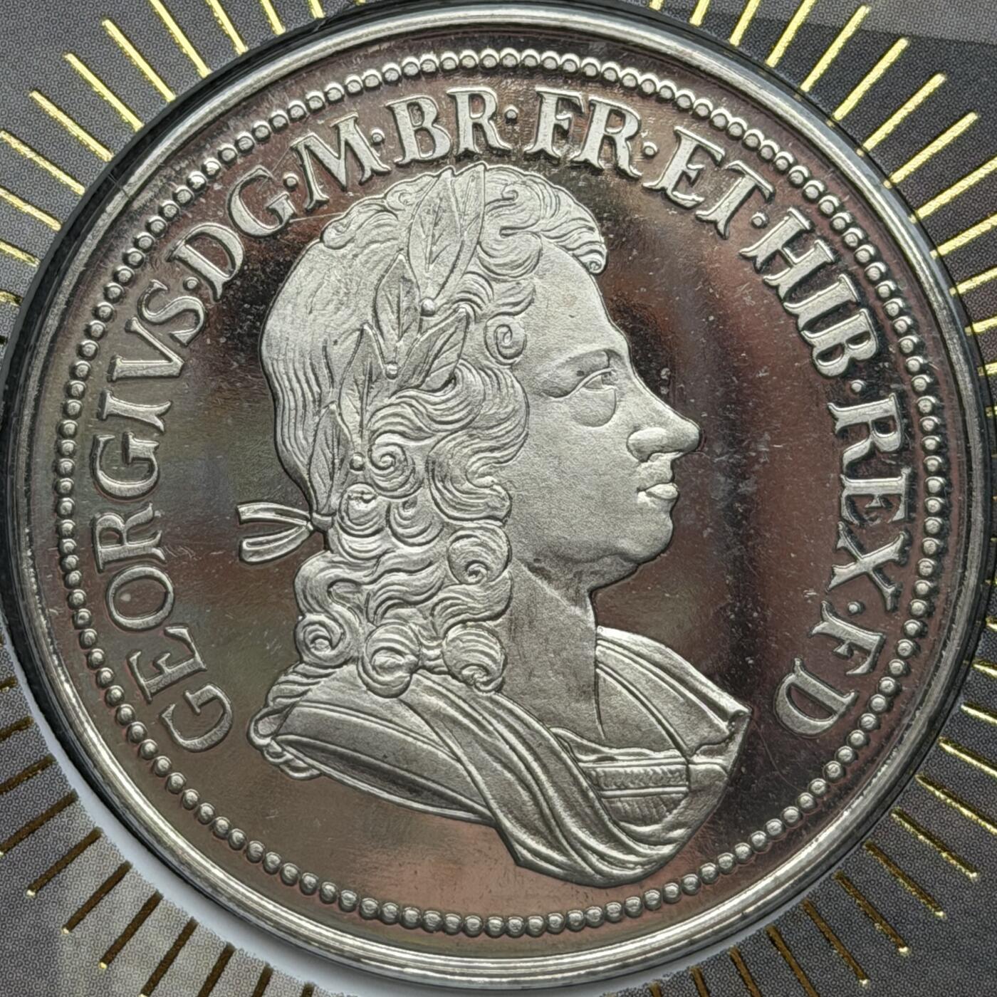 ＜星葵🌻钱币社＞第72期·东奔西走的硬币·3月31日发货 〈邮章封〉英国乔治一世精制纪念章