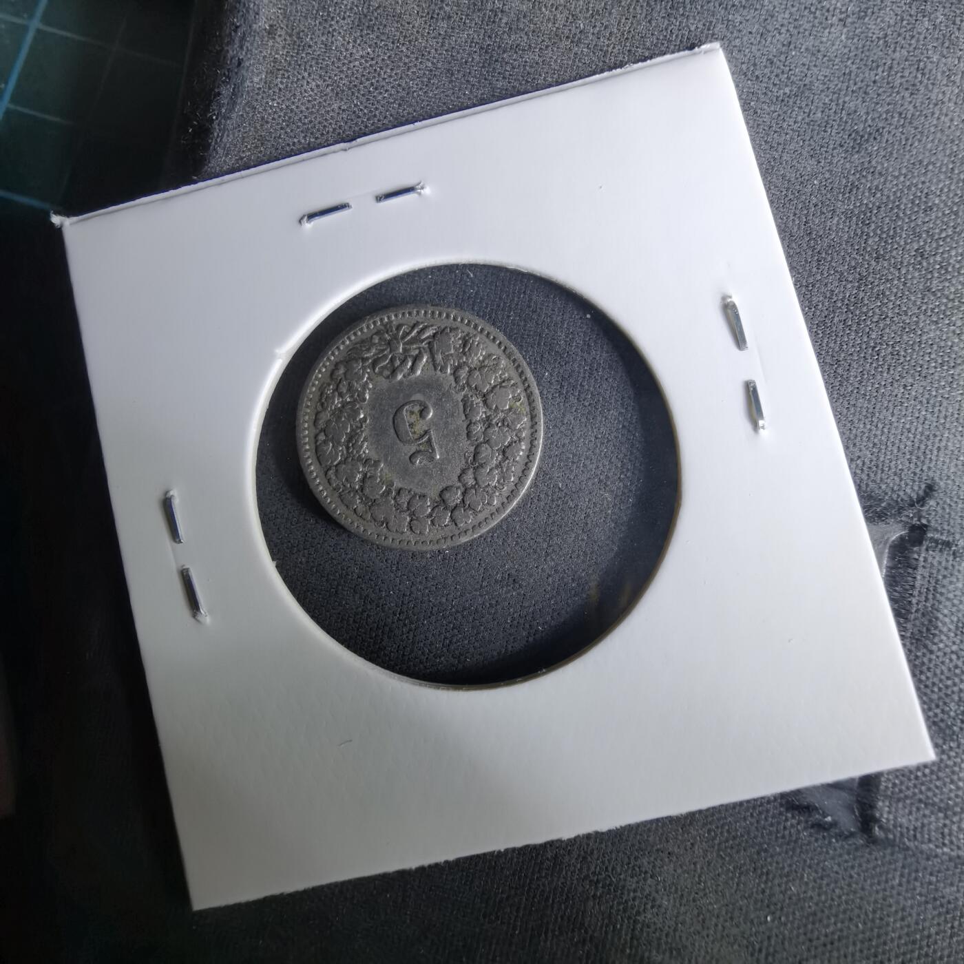 沼泽如烟--第1037场 瑞士1909年5生丁